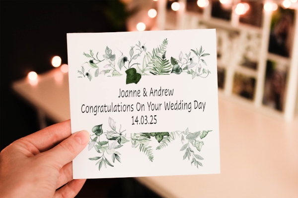 Congratulations on Your Wedding Day Wedding Day Card Congratulations on Your Wedding Day Wedding Day Card
